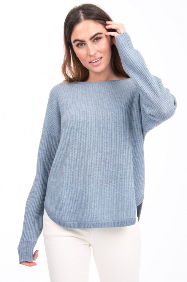 Repeat Kaschmir Pullover in Dusty Blue