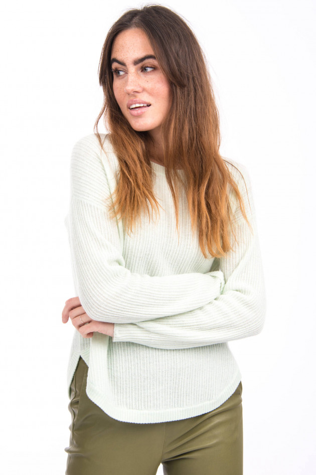 Repeat Kaschmir Pullover in Pistachio