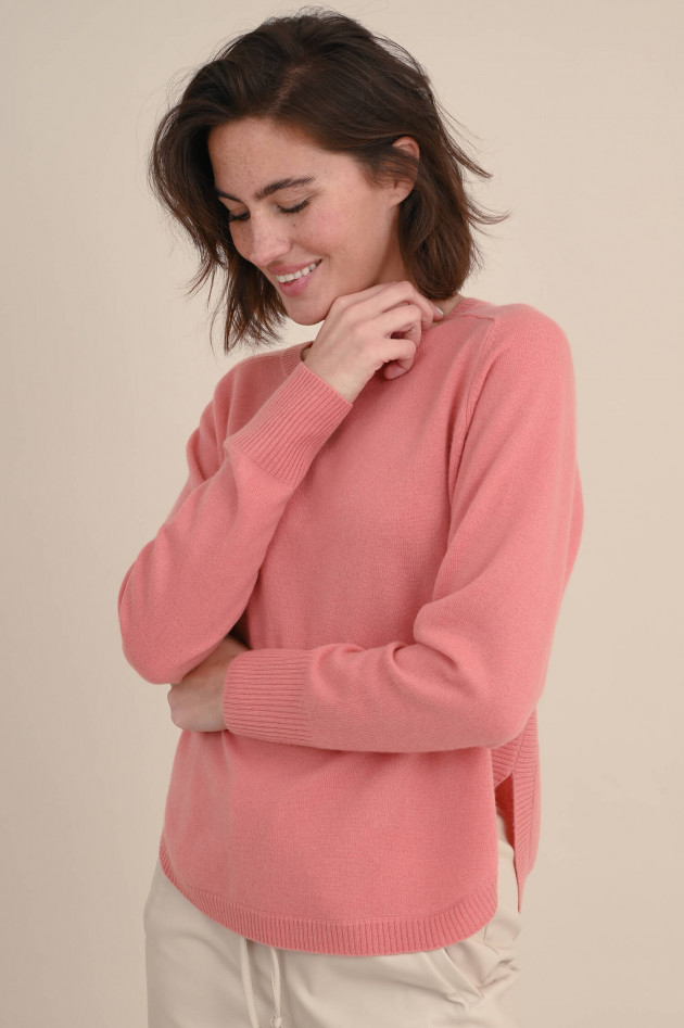 Repeat Cashmere Pullover in Sorbet