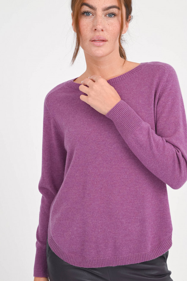 Repeat Cashmere Pullover in Violett