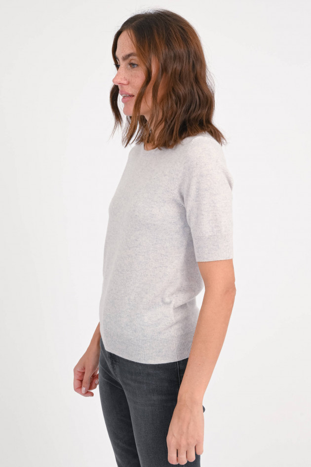 Repeat trickshirt mit verlängertem Kurzarm in Hellgrau