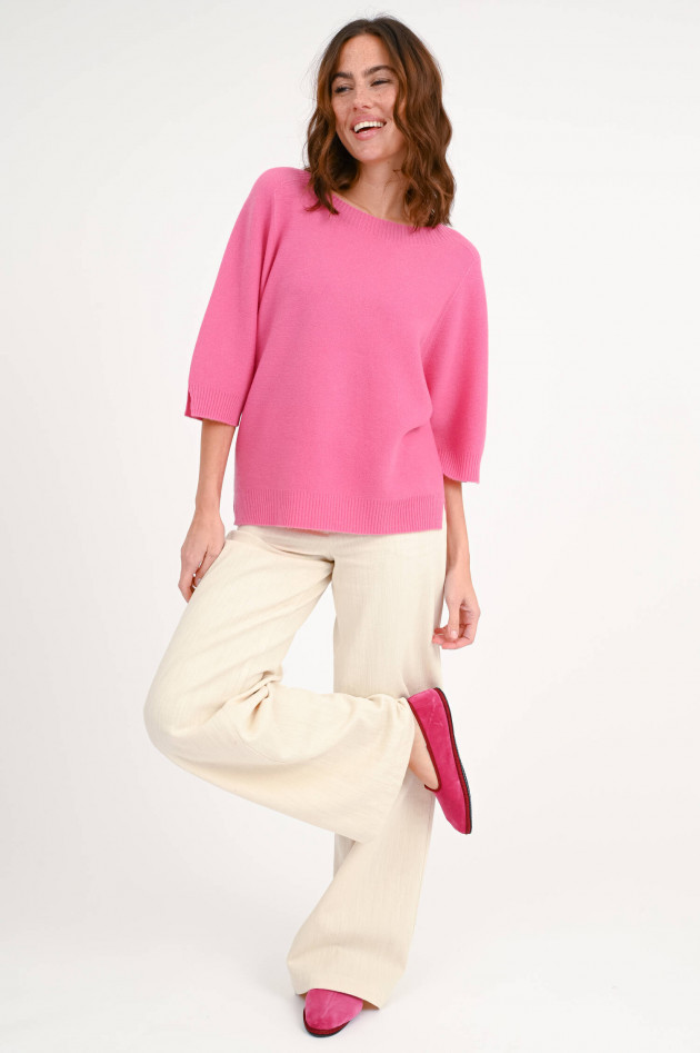 Repeat Oversize-Cashmere-Shirt in Sakura