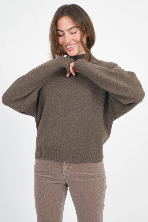 Repeat Pullover aus Cashmere in Cacao