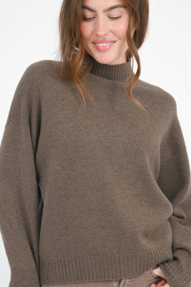 Repeat Pullover aus Cashmere in Cacao