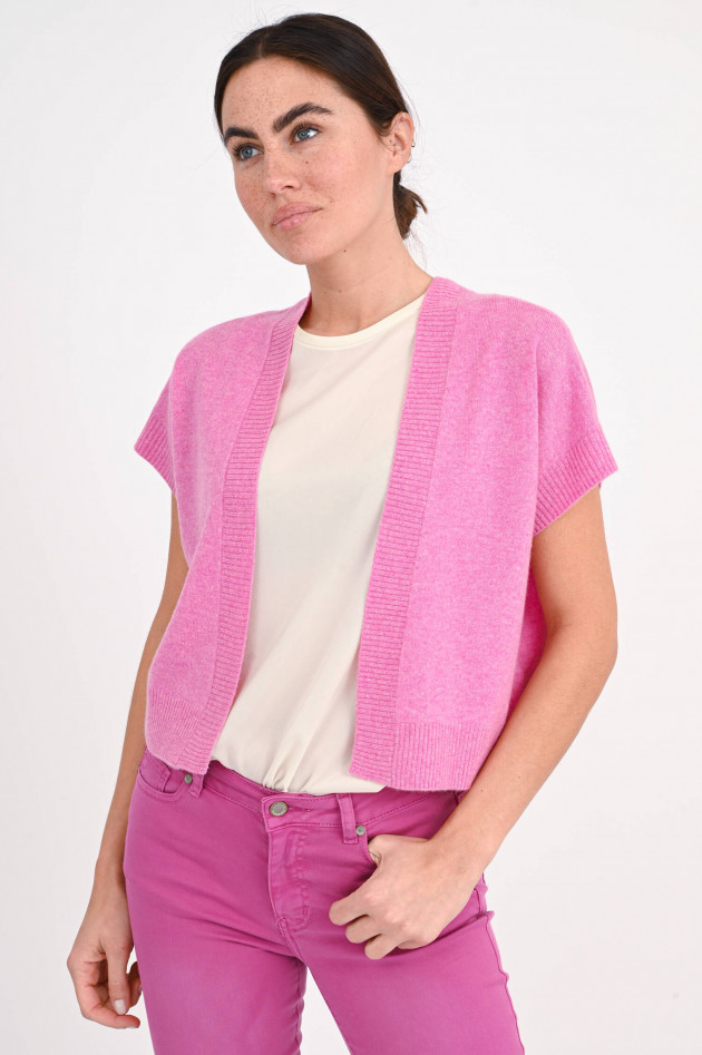 Repeat Bolero-Weste in Rosa