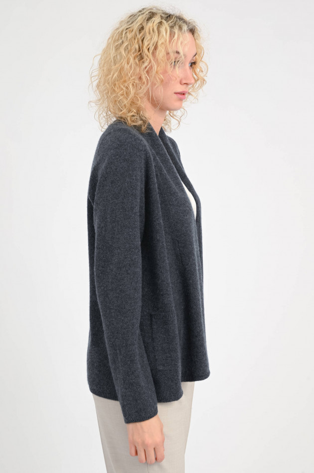 Repeat Cashmere-Cardigan in Anthrazit