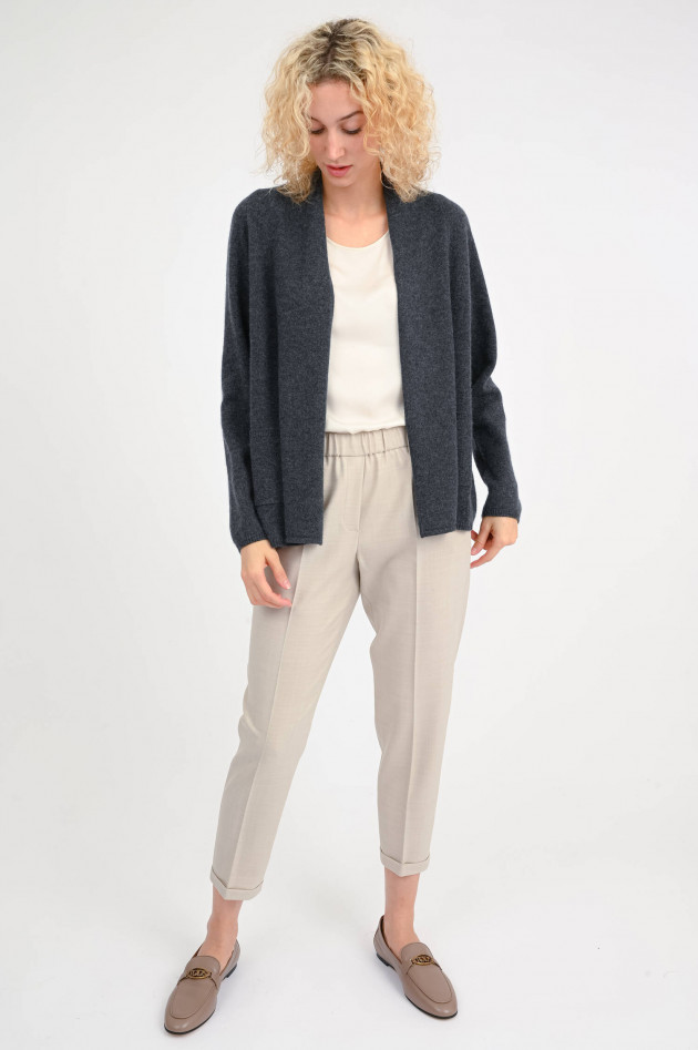 Repeat Cashmere-Cardigan in Anthrazit
