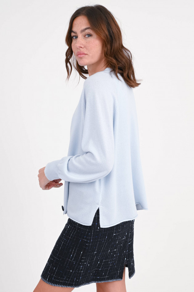 Repeat Cashmere-Jacke in Hellblau
