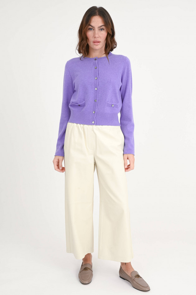 Repeat Cashmere-Jacke in Violett
