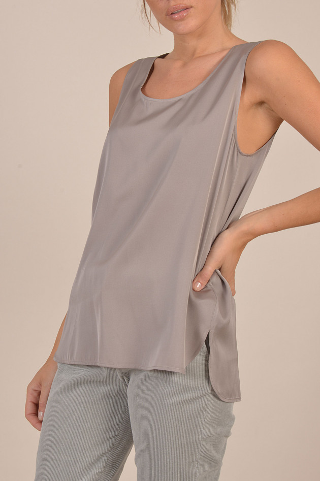 Repeat Seidentop in Taupe