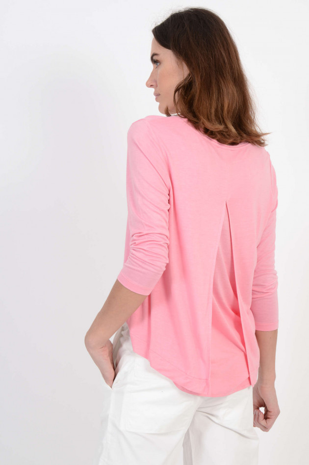 Repeat Langarmshirt in Rosa