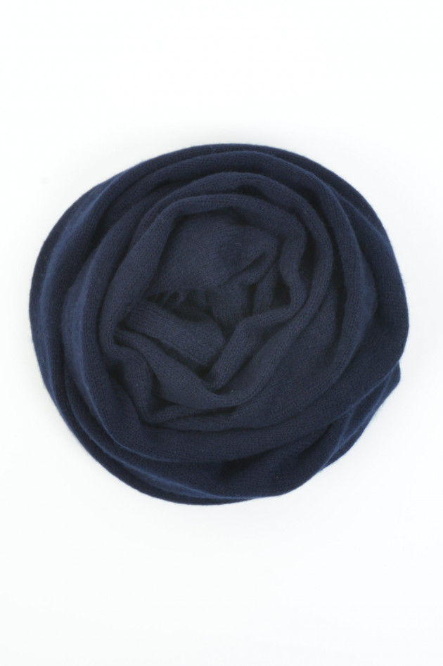 Repeat Schal aus Cashmere in Navy