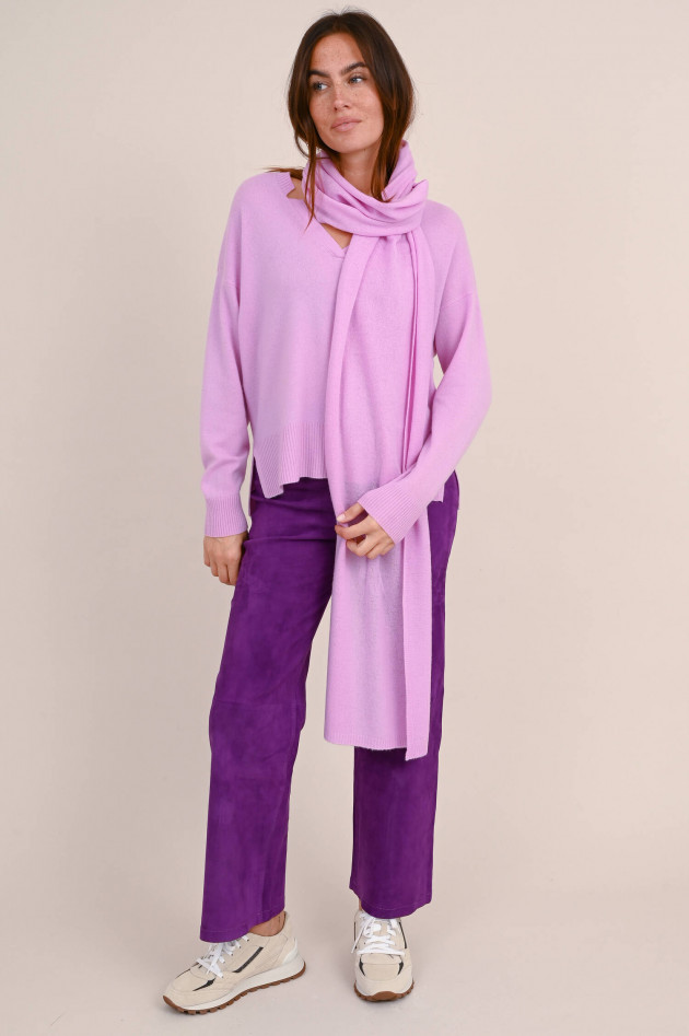 Repeat Cashmere Schal in Rosa