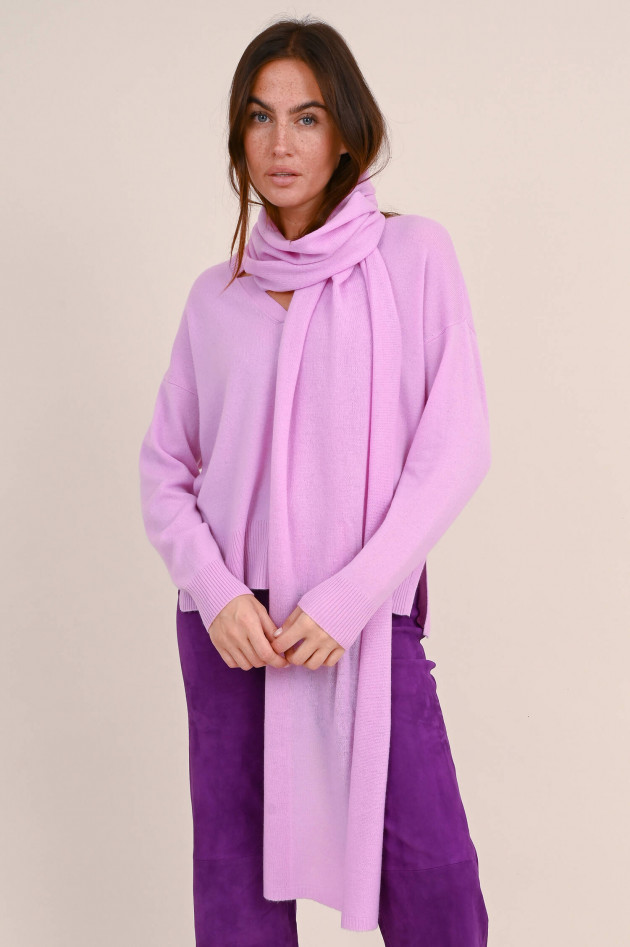 Repeat Cashmere Schal in Rosa