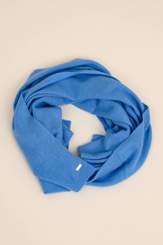 Repeat Cashmere Schal in Blau