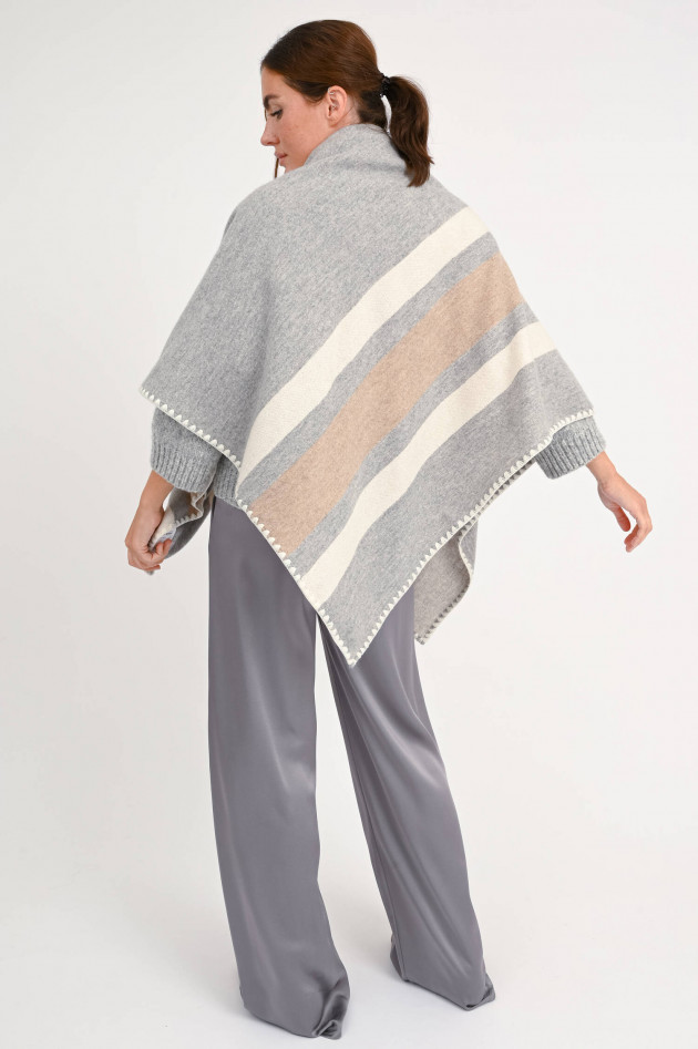 Repeat Cashmere-Schal in Grau
