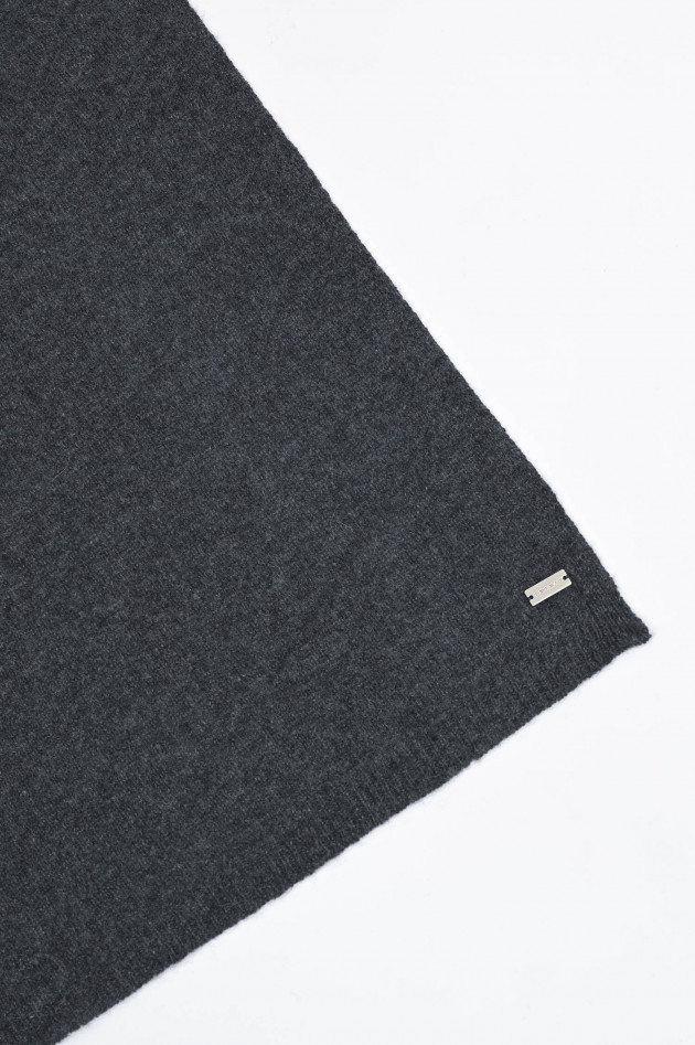 Repeat Cashmere-Schal in Anthrazit