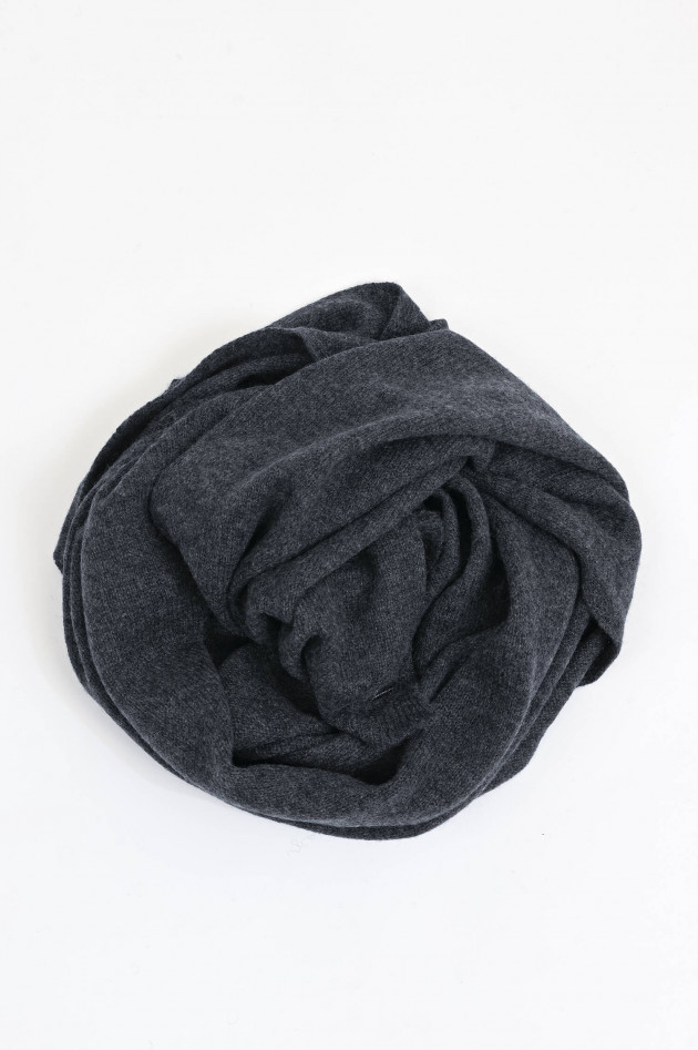 Repeat Cashmere-Schal in Anthrazit