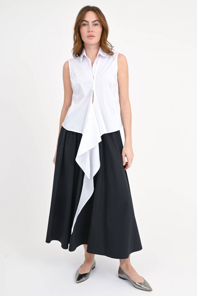 Robert Friedman Wickelbluse IDA in Weiß