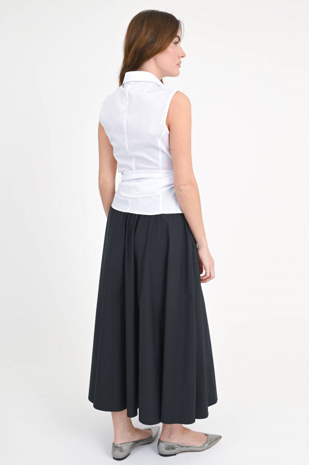 Robert Friedman Wickelbluse IDA in Weiß