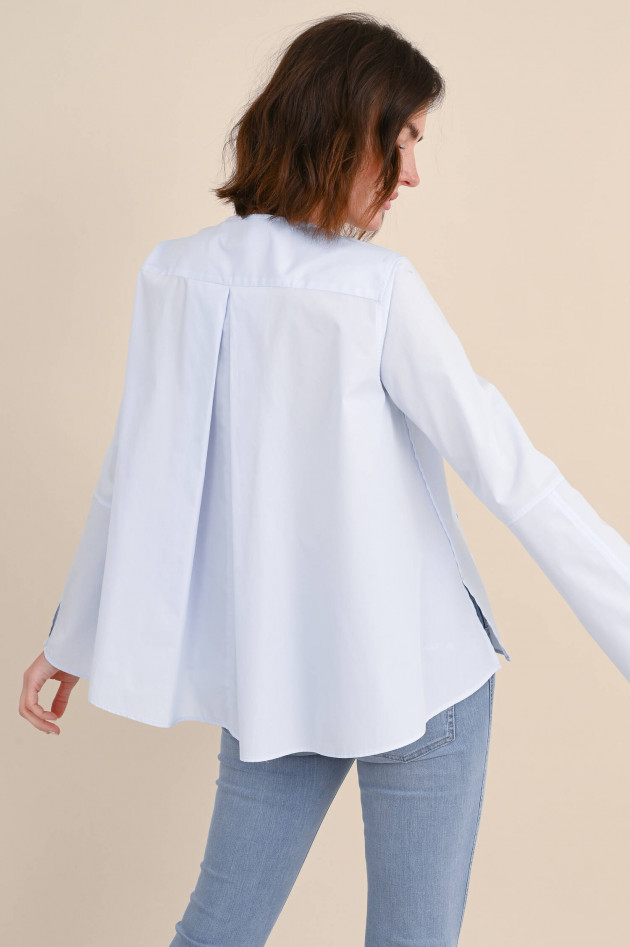 Robert Friedman Ausgestellte Bluse ZOE in Hellblau