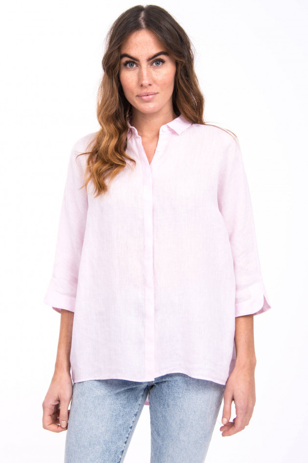Robert Friedman Leinen Bluse in Rosa