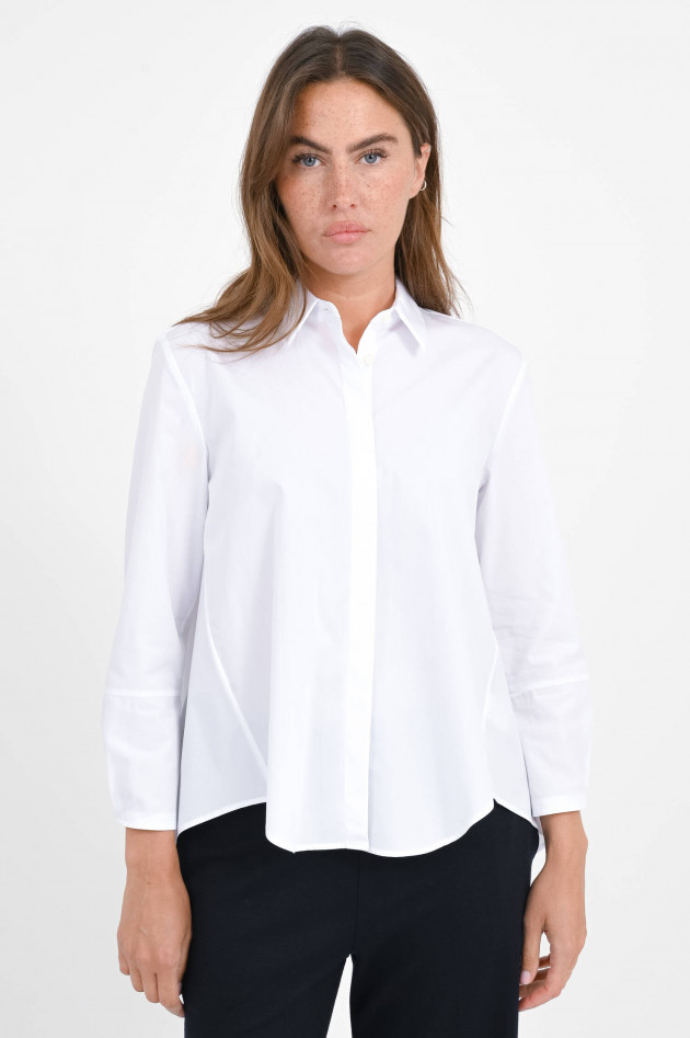 Robert Friedman Bluse NORA in A-Form in Weiß