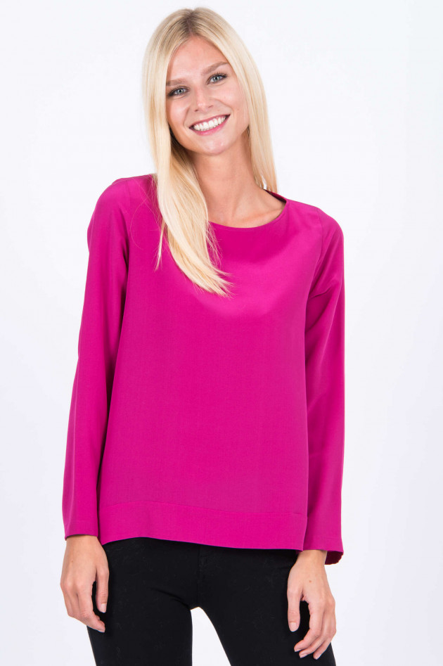 Robert Friedman Seidenshirt PAOLA in Magenta