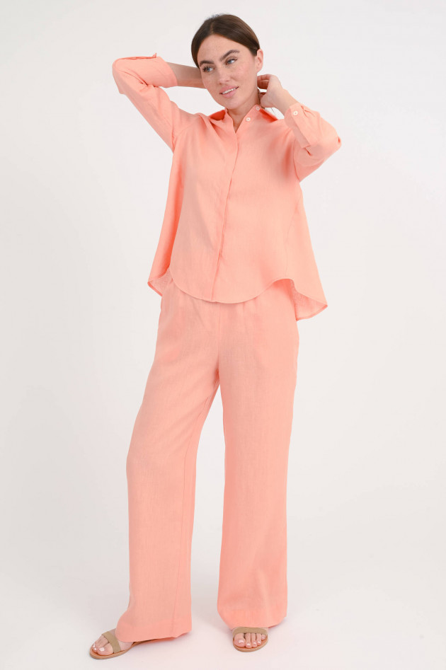 Robert Friedman Wide-Leg Hose FRAN in Papaya