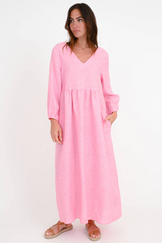 Robert Friedman Leinenkleid SELENA in Rosa meliert