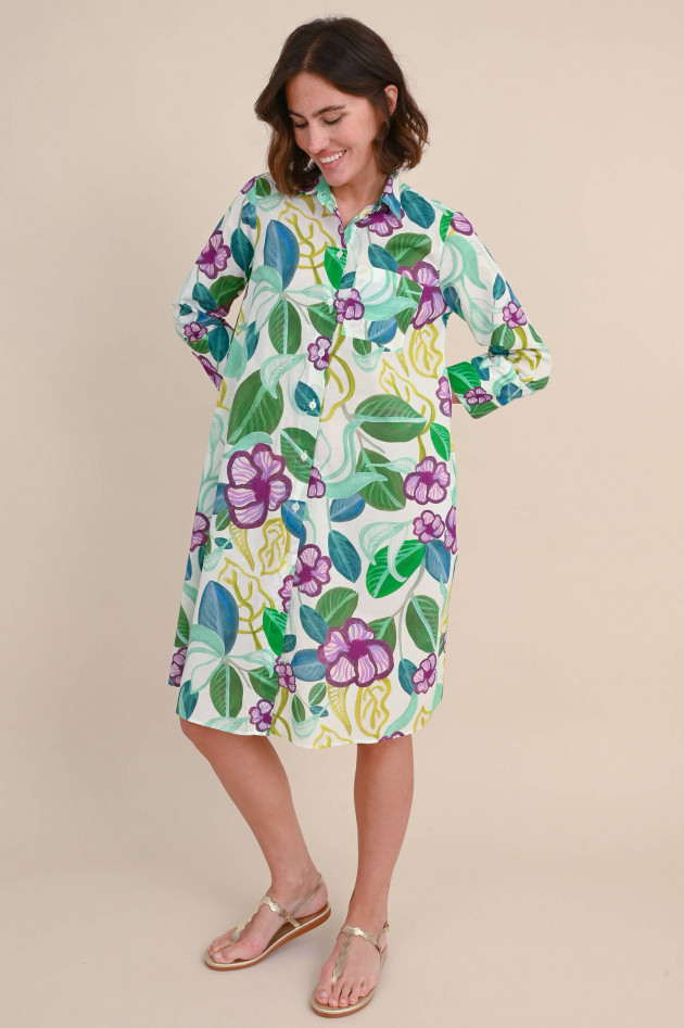 Robert Friedman Leinenkleid LENA in floralen Print