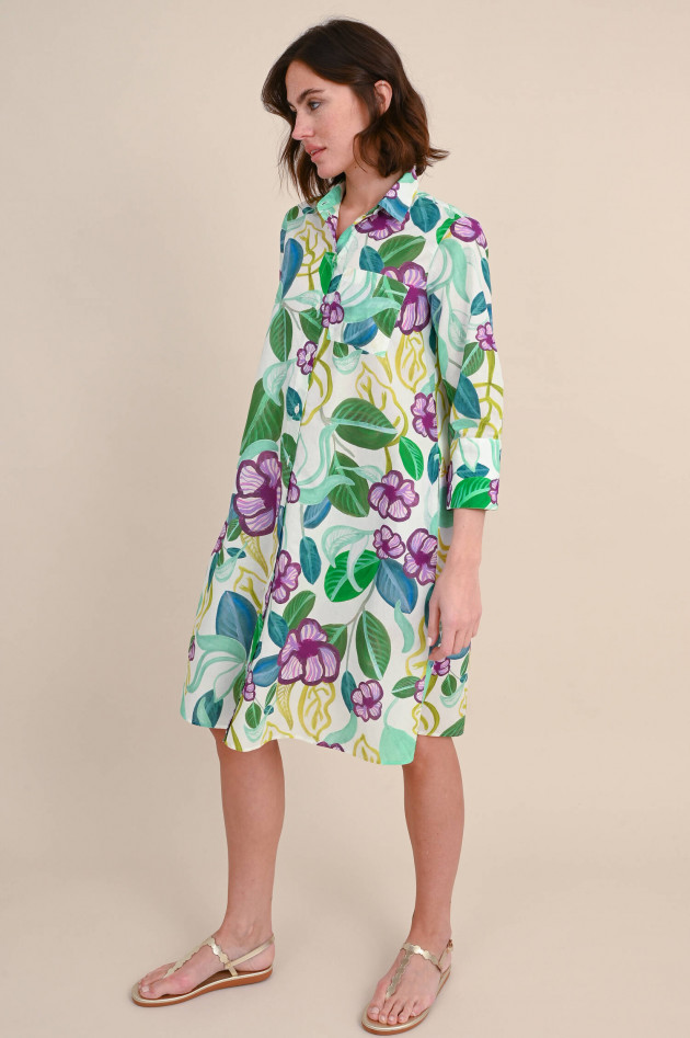 Robert Friedman Leinenkleid LENA in floralen Print