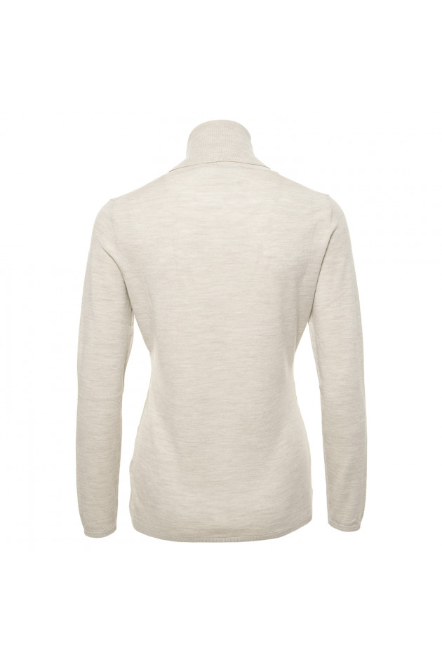 Allude Rollkragenpullover in Beige