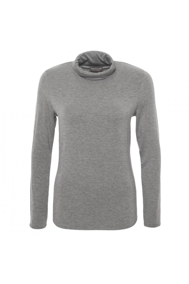 Repeat Rollkragenpullover in Grau