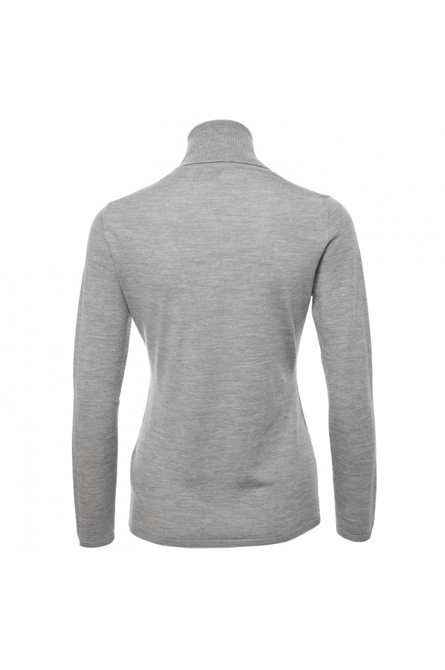 Allude Rollkragenpullover in Grau