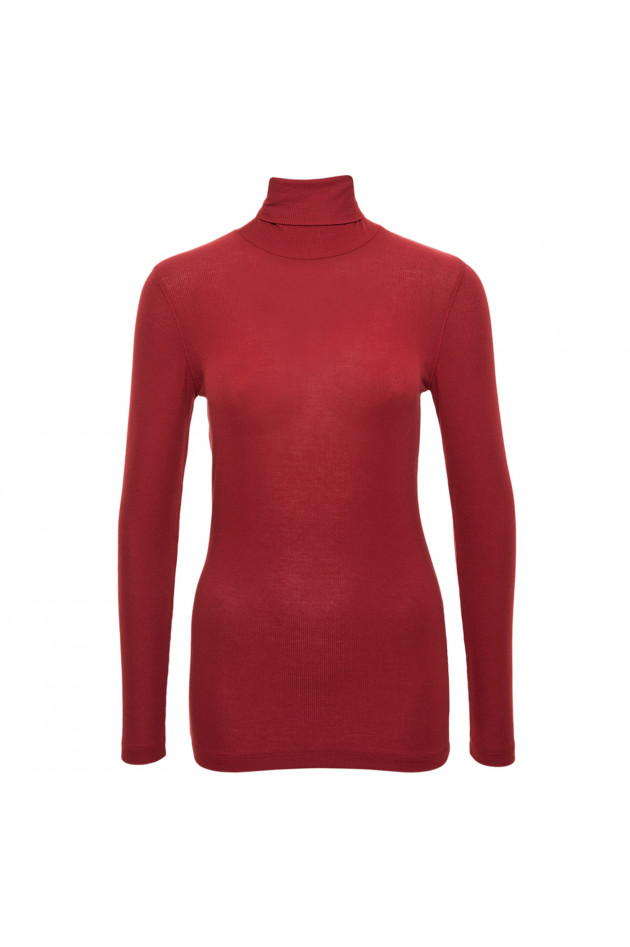 Closed Rollkragenpullover in Rot