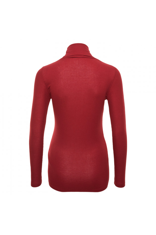 Closed Rollkragenpullover in Rot