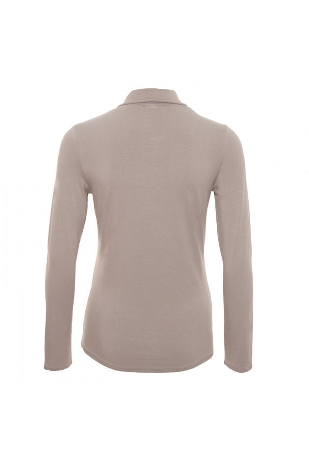 Repeat Rollkragenpullover in Taupe