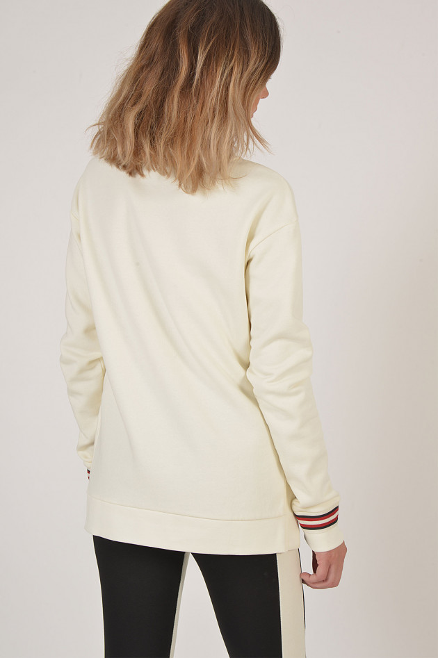 Roqa Sweater mit Streifen in Cream
