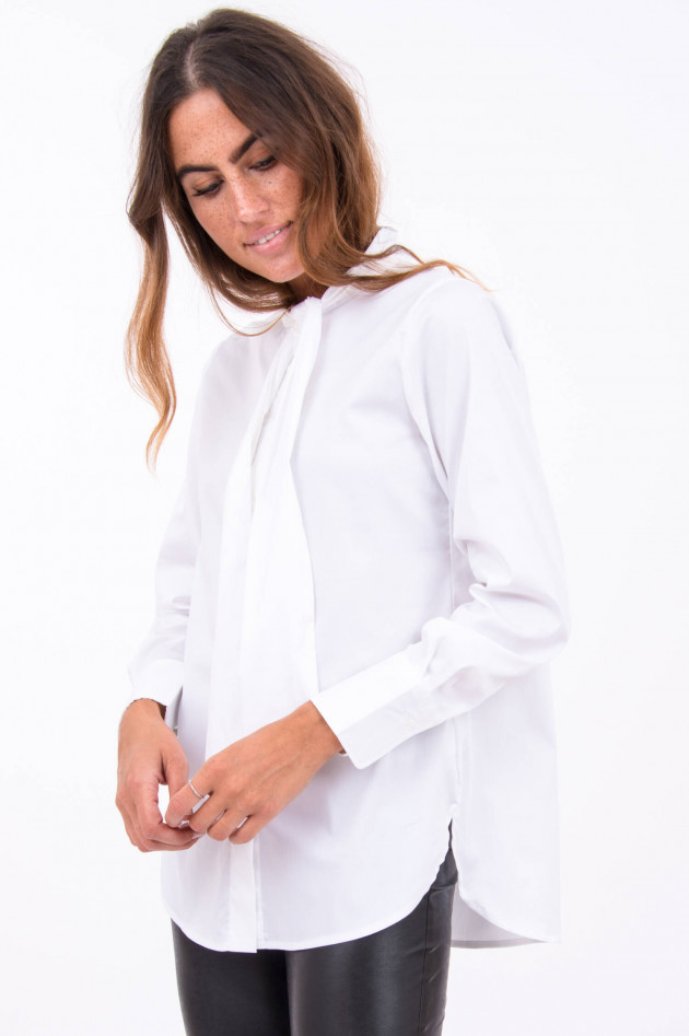 Rosanna Diva Klassiche Bluse mit Schluppe in Weiß