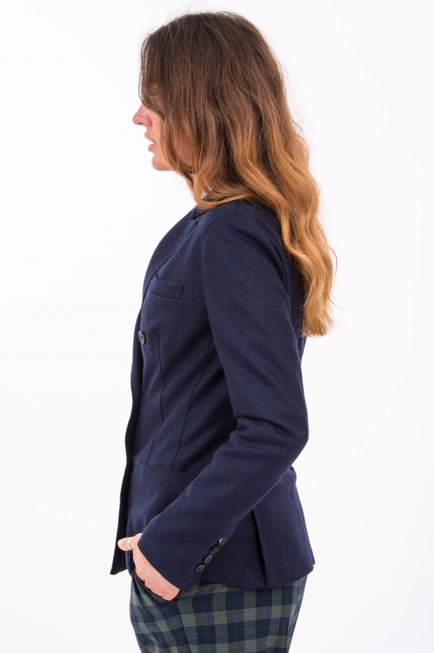 Rosso 35 Doppelreiher-Blazer in Navy