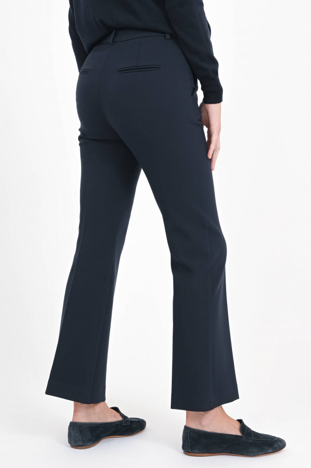 Rosso 35 Hose mit dezentem Kick in Navy