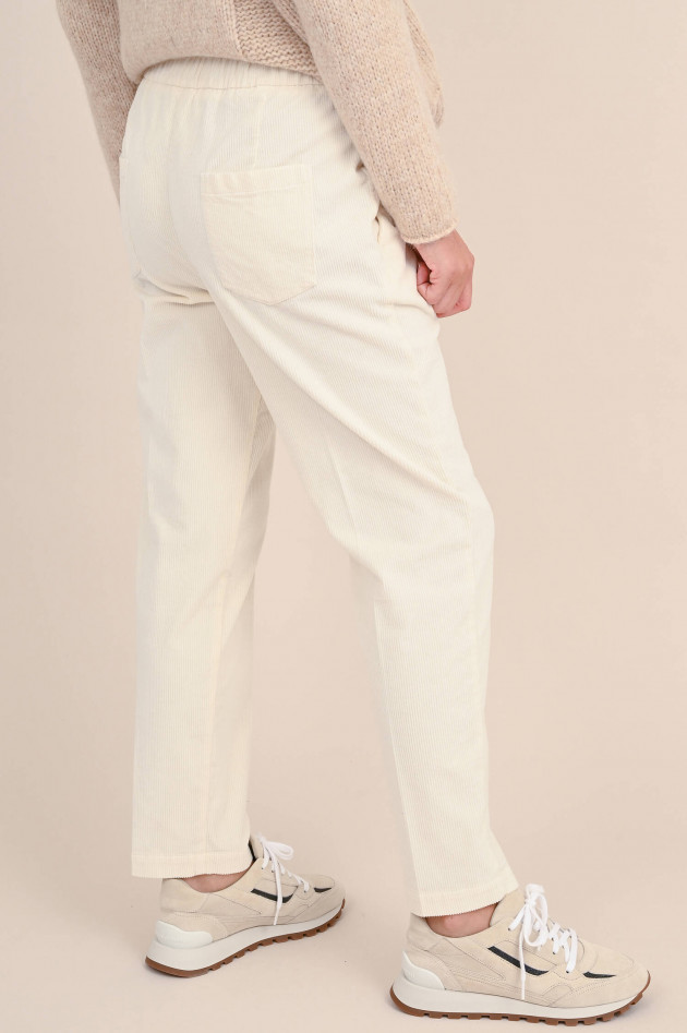 Rosso 35 Cordhose in Creme
