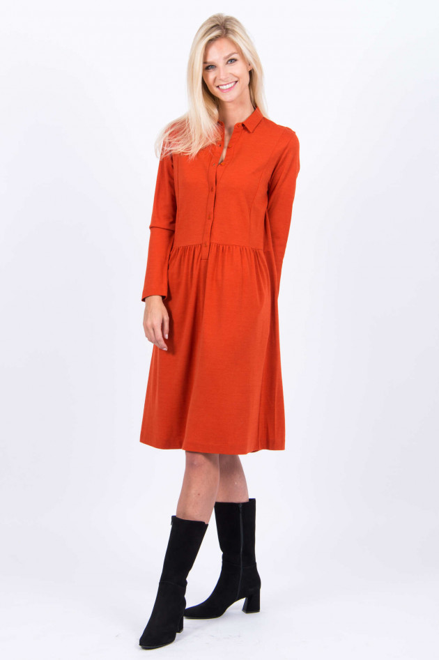 Rosso 35 Blusenkleid in Orange