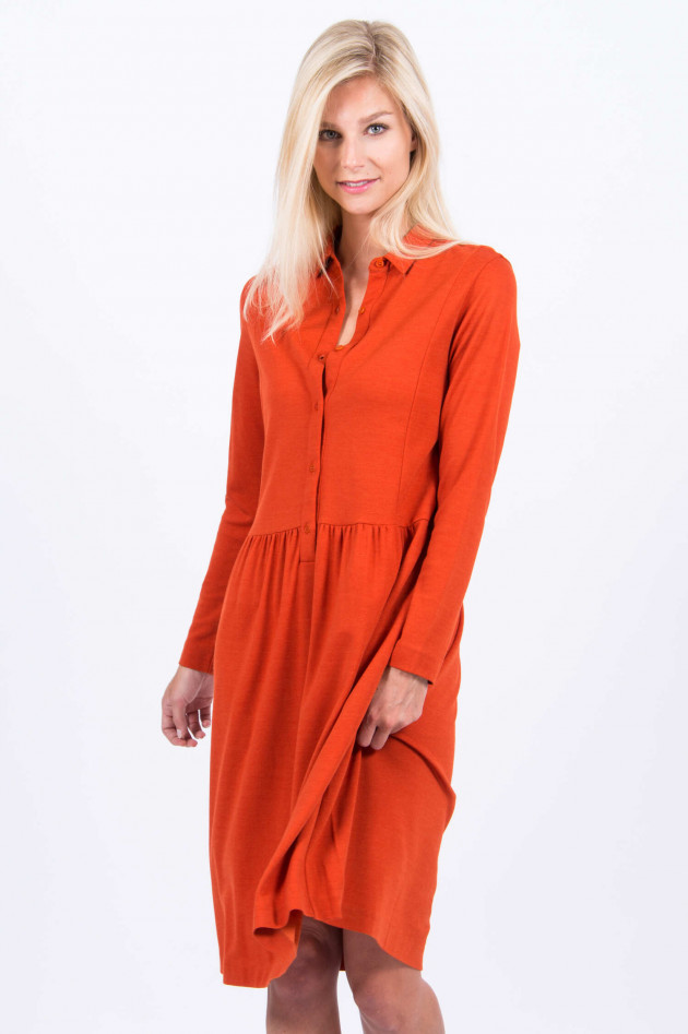 Rosso 35 Blusenkleid in Orange