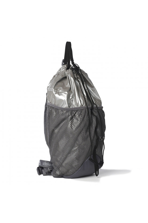 Stella McCartney Rucksack RUN PACKABLE in Silber/Grau