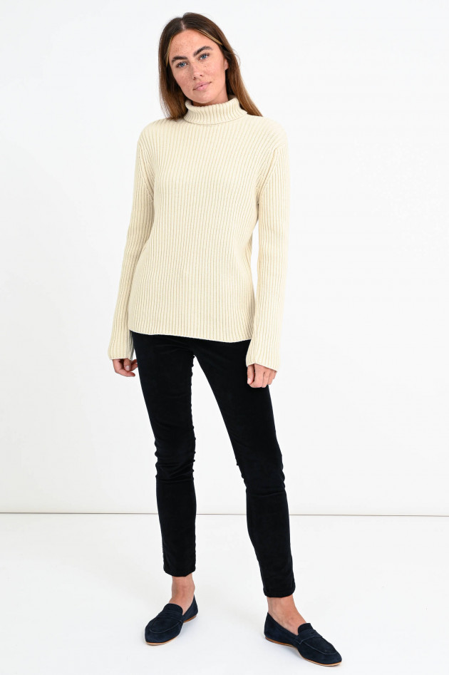 Rudolf Rollkragen-Pullover NINA in Vanille