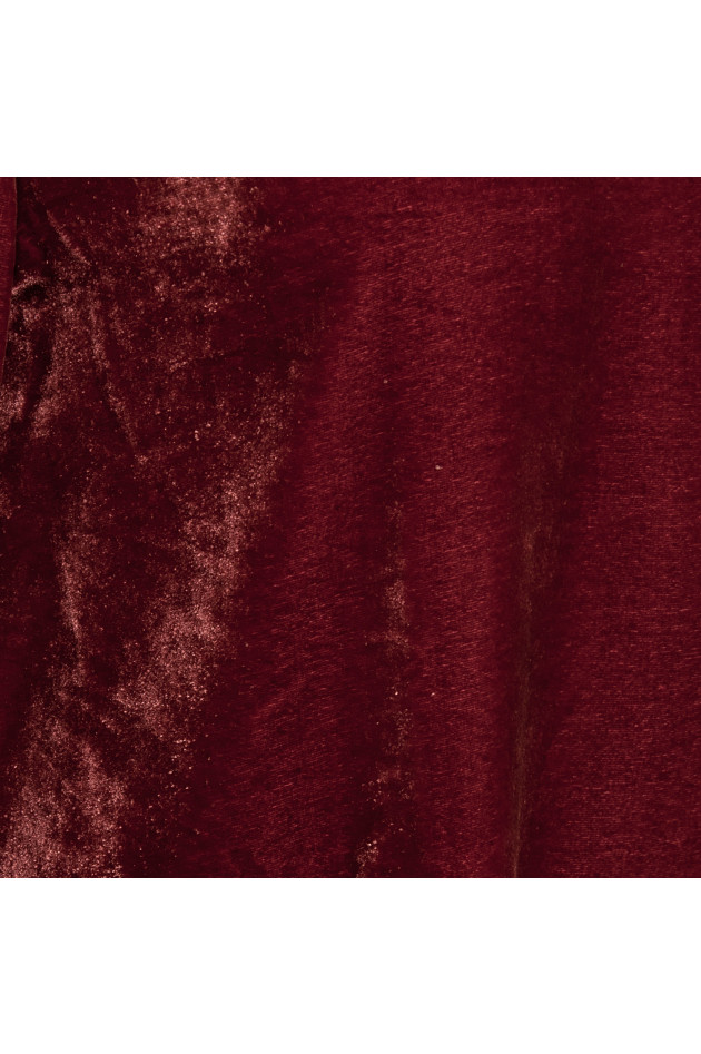 Aspesi Samt Shirt langarm in Bordeaux