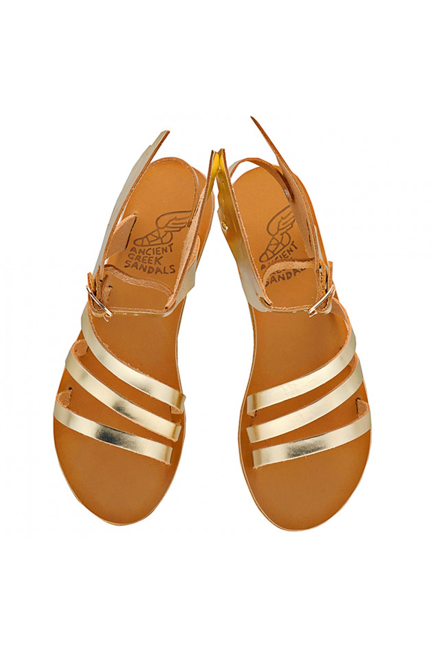 Ancient Greek Sandals Sandalen in Gold