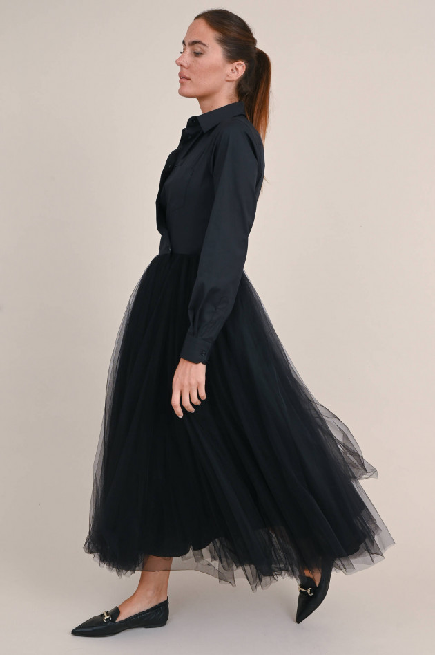 Sara Roka Kleid ELICIA mit Tüllrock in Schwarz